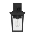 Craftmade ZA7804-TB Textured Black Duncan 1 Light Outdoor Wall Latern In Textured Black Image 1
