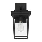 Craftmade ZA7804-TB Textured Black Duncan 1 Light Outdoor Wall Latern In Textured Black Image 6
