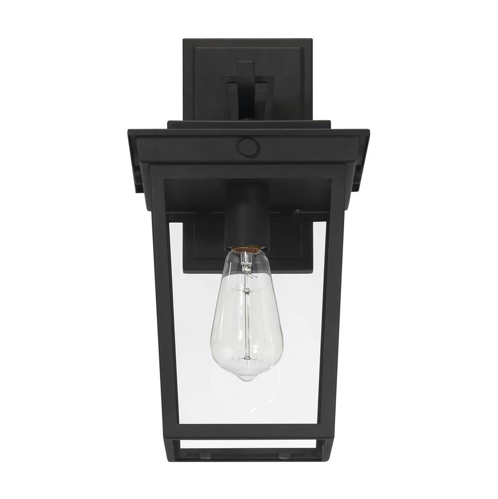 Craftmade ZA7804-TB Textured Black Duncan 1 Light Outdoor Wall Latern In Textured Black Image 6