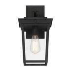 Craftmade ZA7804-TB Textured Black Duncan 1 Light Outdoor Wall Latern In Textured Black Image 5