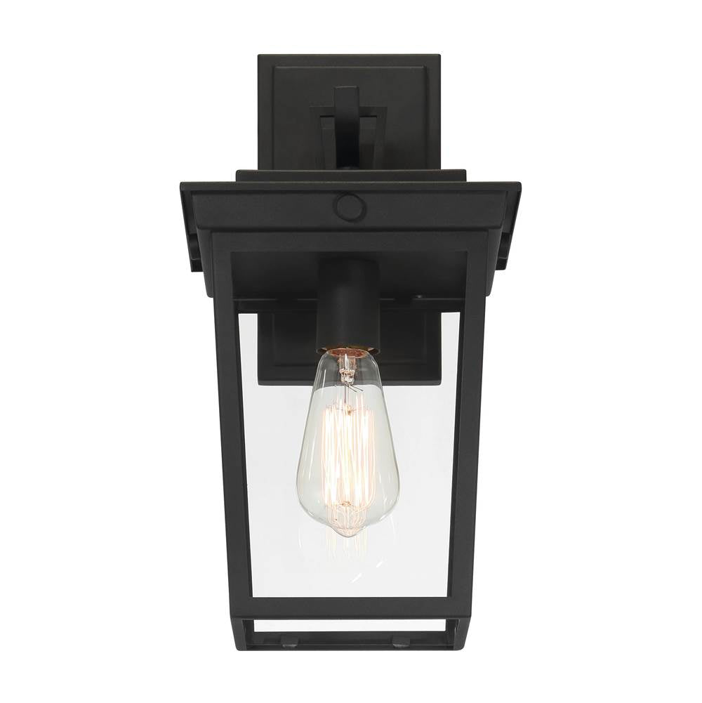Craftmade ZA7804-TB Textured Black Duncan 1 Light Outdoor Wall Latern In Textured Black Image 5
