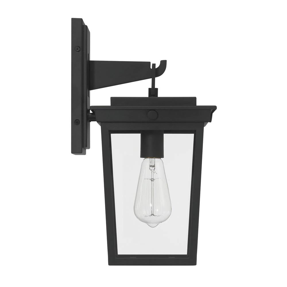 Craftmade ZA7804-TB Textured Black Duncan 1 Light Outdoor Wall Latern In Textured Black Image 3