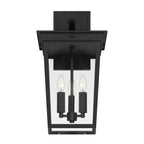 Craftmade ZA7814-TB Textured Black Duncan 3 Light Outdoor Wall Lantern In Textured Black Image 5