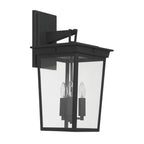 Craftmade ZA7814-TB Textured Black Duncan 3 Light Outdoor Wall Lantern In Textured Black Image 4