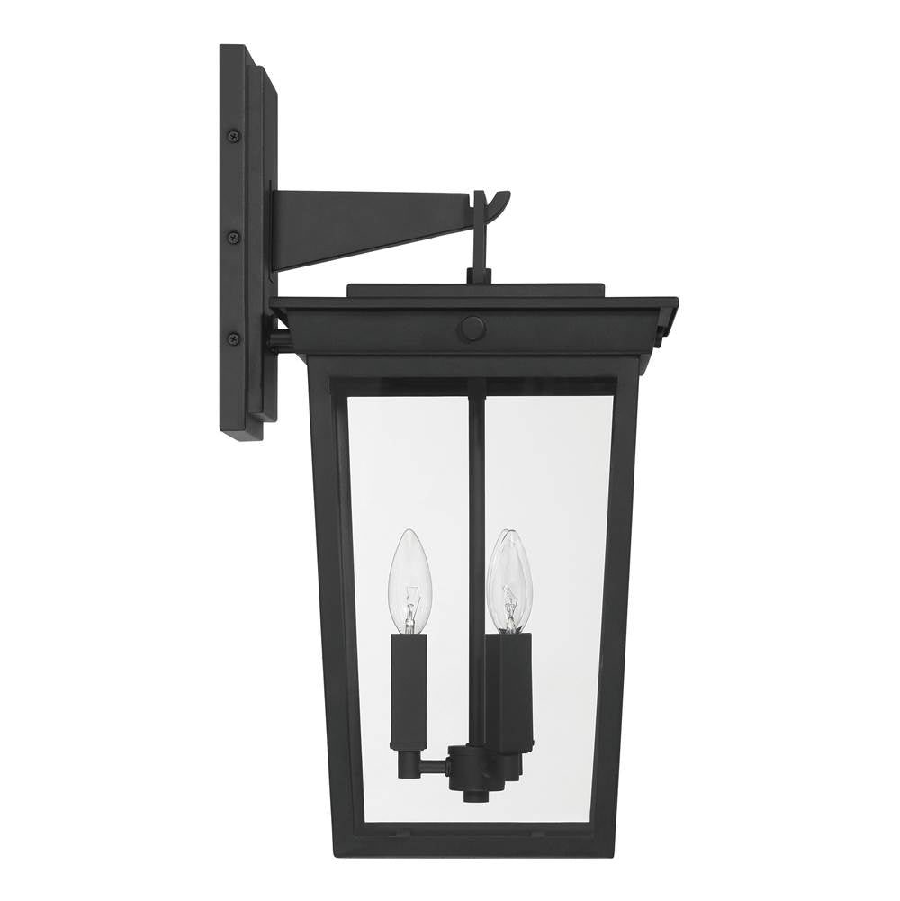 Craftmade ZA7814-TB Textured Black Duncan 3 Light Outdoor Wall Lantern In Textured Black Image 3