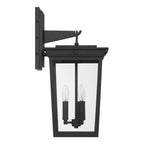 Craftmade ZA7814-TB Textured Black Duncan 3 Light Outdoor Wall Lantern In Textured Black Image 3
