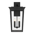Craftmade Duncan 4 Light Outdoor Wall Lantern In Textured Black