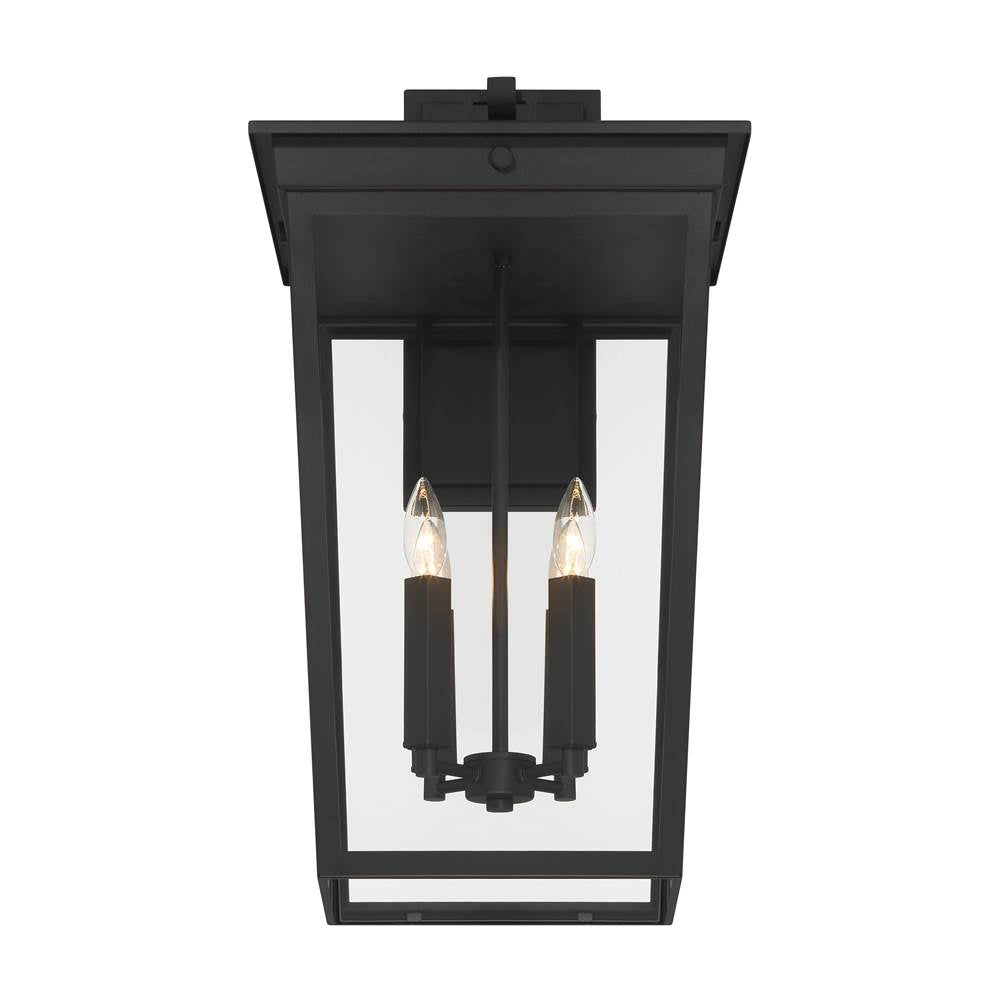 Craftmade ZA7824-TB Textured Black Duncan 4 Light Outdoor Wall Lantern In Textured Black Image 4