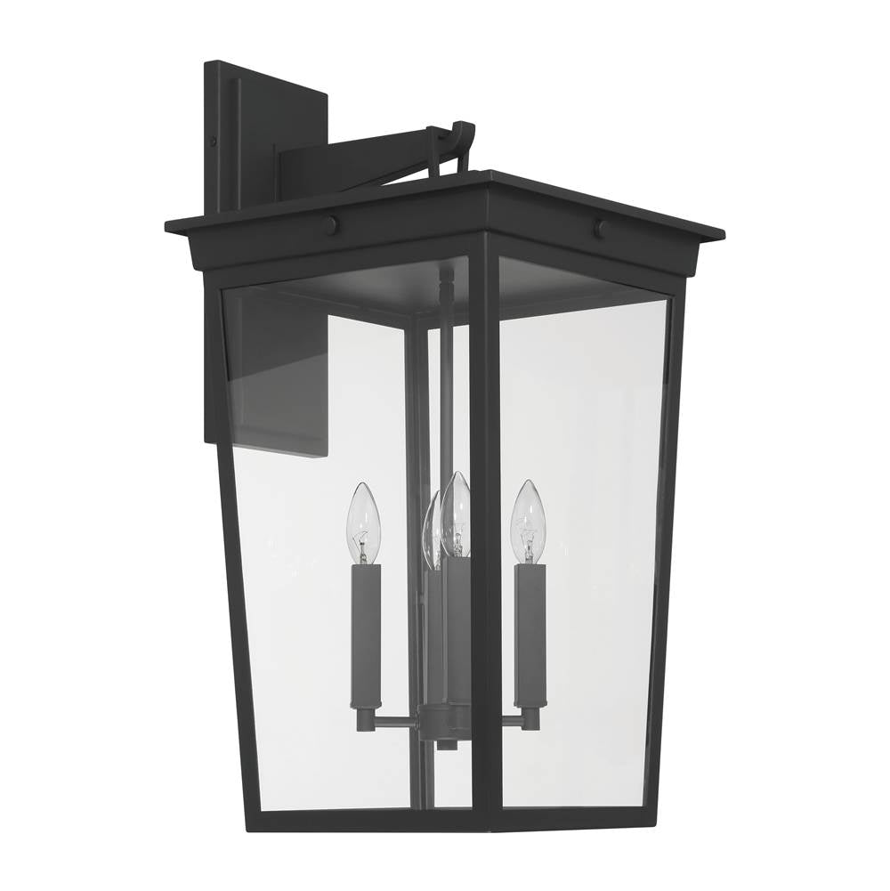 Craftmade ZA7824-TB Textured Black Duncan 4 Light Outdoor Wall Lantern In Textured Black Image 3