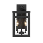 Craftmade O Neal O'neal 15'' 2 Light Outdoor Wall Lantern In Textured Black