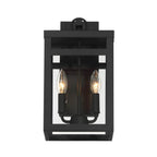 Craftmade ZA7904-TB Textured Black O'neal 15'' 2 Light Outdoor Wall Lantern In Textured Black Image 5