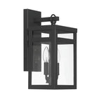 Craftmade ZA7904-TB Textured Black O'neal 15'' 2 Light Outdoor Wall Lantern In Textured Black Image 4