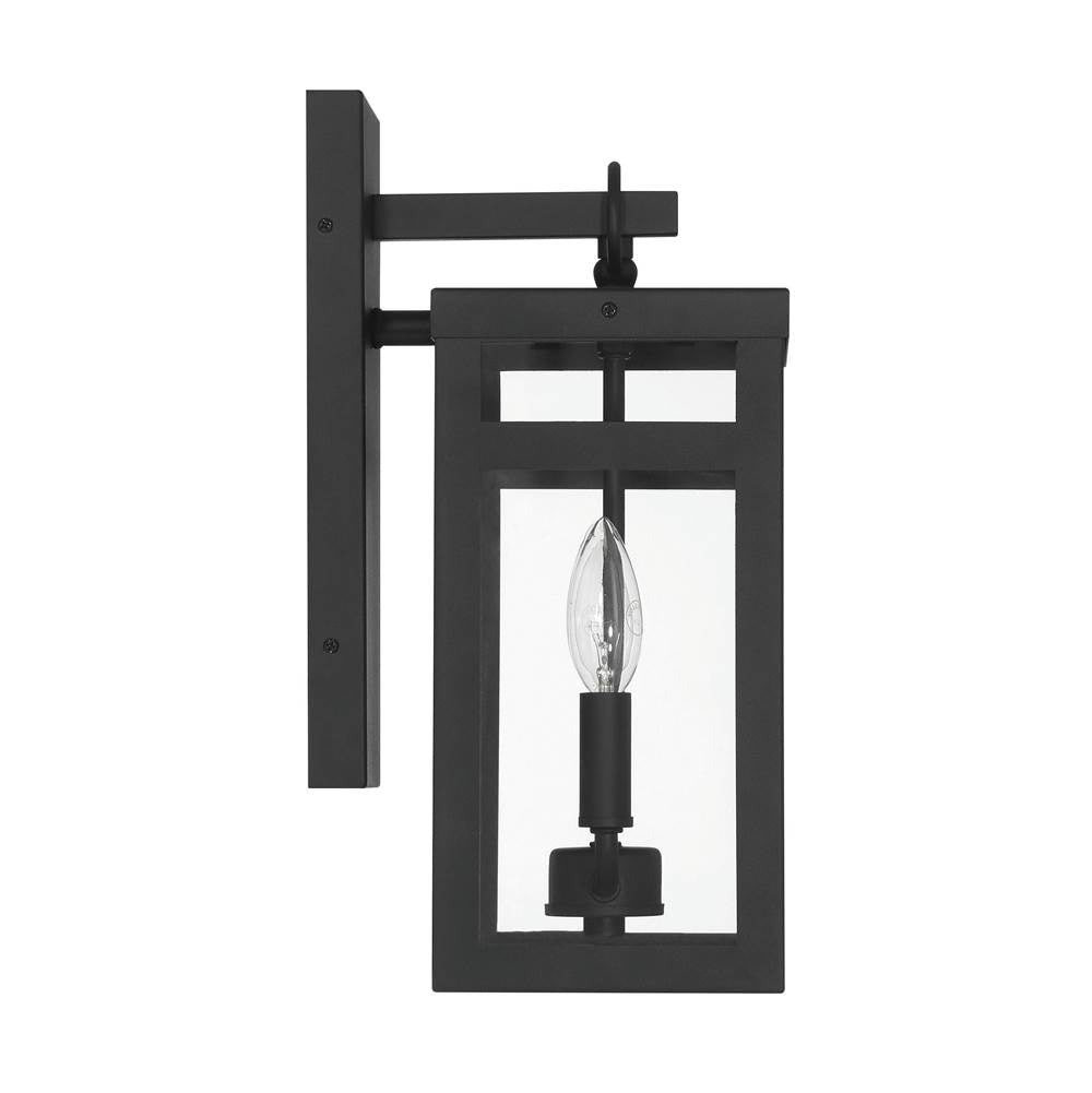 Craftmade ZA7904-TB Textured Black O'neal 15'' 2 Light Outdoor Wall Lantern In Textured Black Image 3
