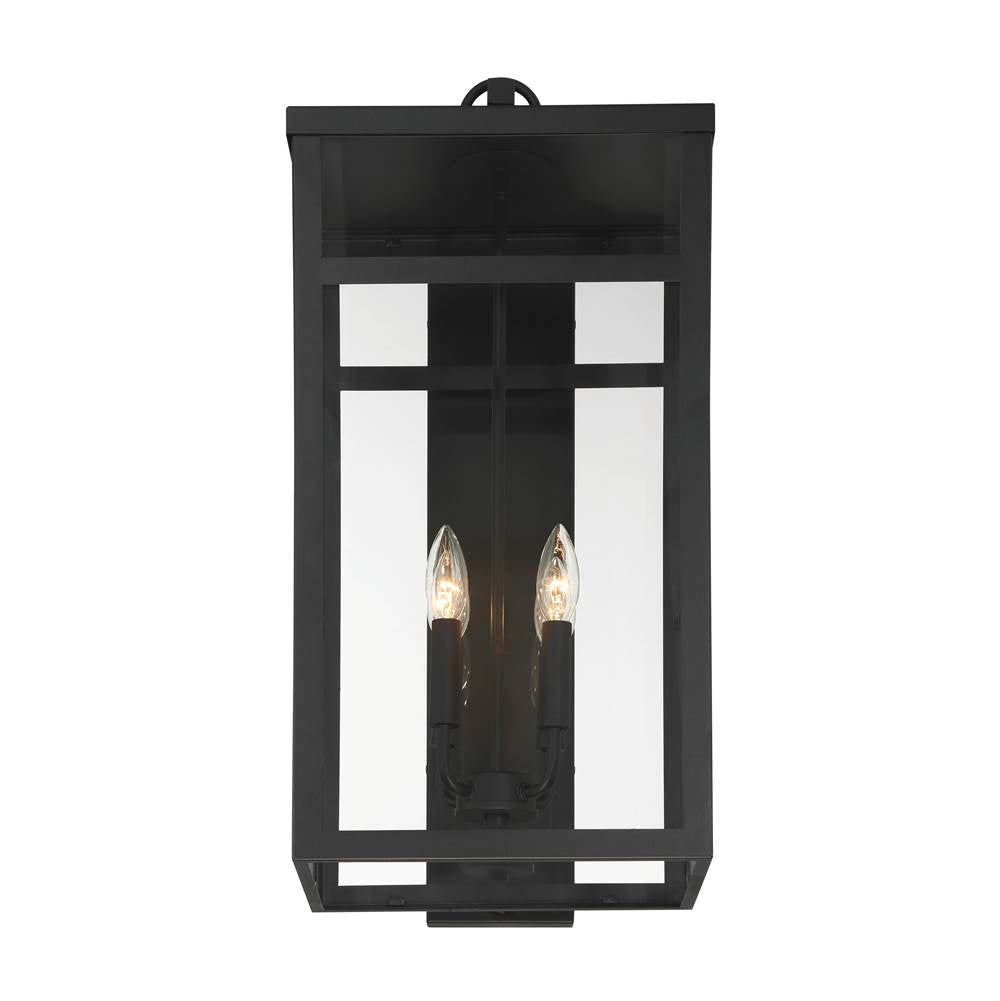 Craftmade ZA7924-TB Textured Black O'neal 25.5'' 4 Light Outdoor Wall Lantern In Textured Black Image 4
