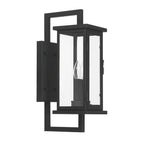 Craftmade ZA8000-TB Textured Black Jordan 2 Light Outdoor Wall Lantern In Textured Black Image 3