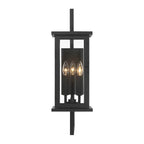 Craftmade Jordan 3 Light Outdoor Wall Lantern In Textured Black