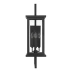 Craftmade ZA8020-TB Textured Black Jordan 32.5'' 4 Light Outdoor Wall Lantern In Textured Black Image 1