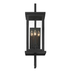 Craftmade ZA8020-TB Textured Black Jordan 32.5'' 4 Light Outdoor Wall Lantern In Textured Black Image 5