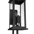 Craftmade ZA8020-TB Textured Black Jordan 32.5'' 4 Light Outdoor Wall Lantern In Textured Black Image 2