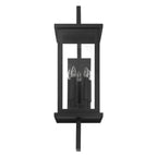 Craftmade ZA8030-TB Textured Black Jordan 38'' 4 Light Outdoor Wall Lantern In Textured Black Image 6