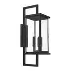 Craftmade ZA8030-TB Textured Black Jordan 38'' 4 Light Outdoor Wall Lantern In Textured Black Image 4