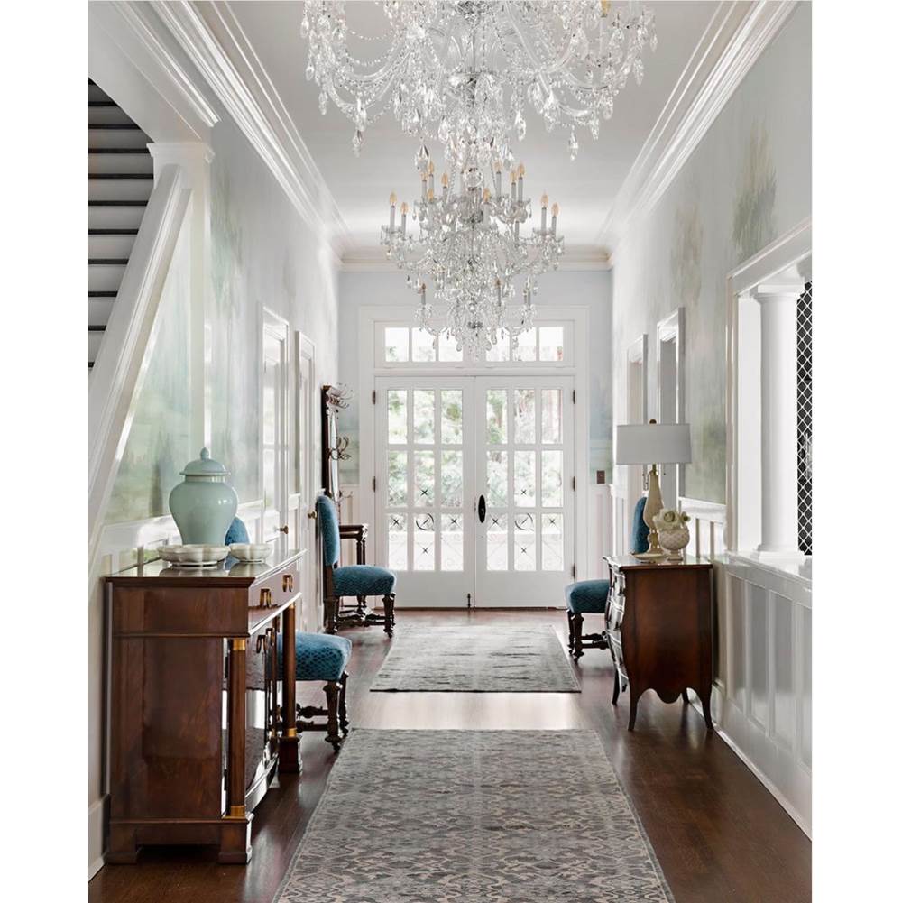 Crystorama 1139-CH-CL-MWP Polished Chrome Traditional Crystal 16 Light Hand Cut Crystal Polished Chrome Chandelier Image 3