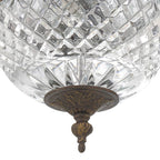 Crystorama 117-8-EB English Bronze Crystorama 2 Light English Bronze Crystal Ceiling Mount Image 3