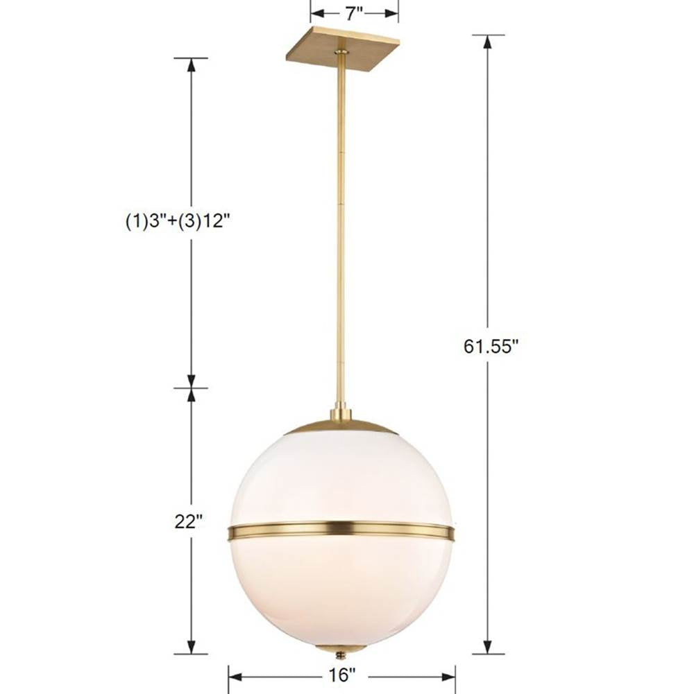 Crystorama 2016-AG Aged Brass Brian Patrick Flynn For Crystorama Truax 4 Light Aged Brass Mini Chandelier Image 2