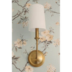 Crystorama 2241-VG Vibrant Gold Libby Langdon For Crystorama Sylvan 1 Light Vibrant Gold Sconce Image 3