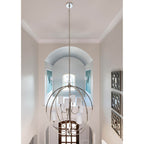 Crystorama 2246-PN Polished Nickel Libby Langdon For Crystorama Sylvan 8 Light Polished Nickel Chandelier Image 4