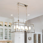 Crystorama 2249-PN Polished Nickel Libby Langdon For Crystorama Sylvan 8 Light Polished Nickel Chandelier Image 3