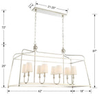 Crystorama 2249-PN Polished Nickel Libby Langdon For Crystorama Sylvan 8 Light Polished Nickel Chandelier Image 2