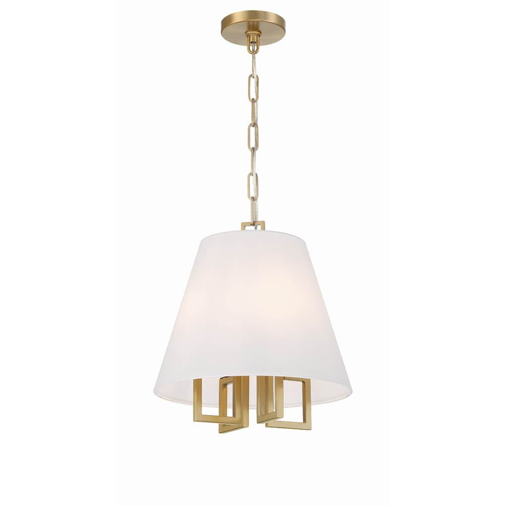 Crystorama Westwood Libby Langdon For Crystorama Westwood 4 Light Polished Nickel Mini Chandelier