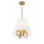Crystorama 2254-VG Vibrant Gold Libby Langdon For Crystorama Westwood 4 Light Vibrant Gold Mini Chandelier Image 5