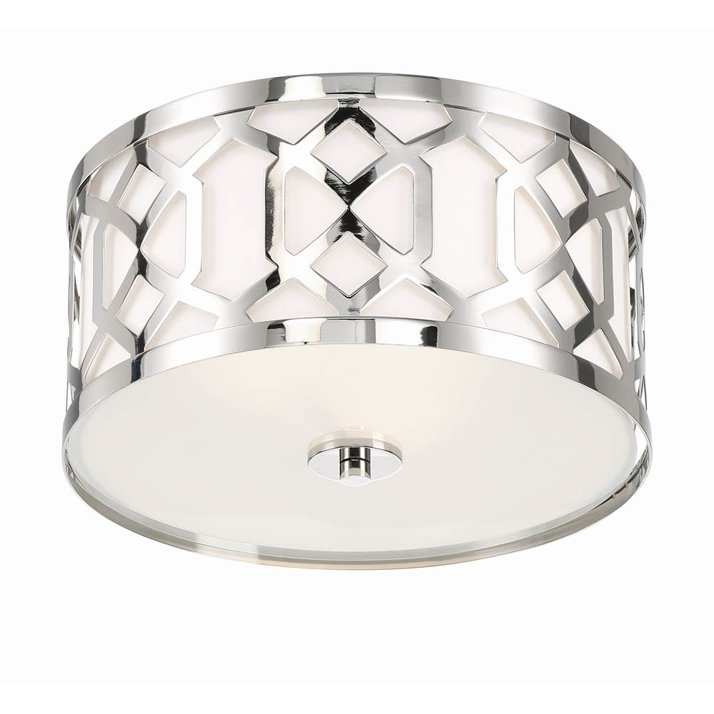 Crystorama Jennings Libby Langdon For Crystorama Jennings 3 Light Aged Brass Ceiling Mount