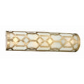 Crystorama 2264-AG-LED Aged Brass Libby Langdon For Crystorama Jennings 1 Light Aged Brass Bathroom Vanity Image 1