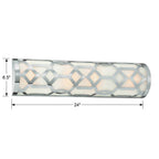 Crystorama Jennings Libby Langdon For Crystorama Jennings 1 Light Aged Brass Bathroom Vanity