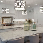 Crystorama 2265-PN Polished Nickel Libby Langdon For Crystorama Jennings 3 Light Polished Nickel Chandelier Image 4