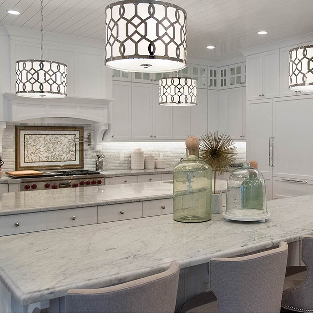 Crystorama 2265-PN Polished Nickel Libby Langdon For Crystorama Jennings 3 Light Polished Nickel Chandelier Image 4