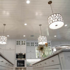 Crystorama 2265-PN Polished Nickel Libby Langdon For Crystorama Jennings 3 Light Polished Nickel Chandelier Image 3