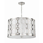 Crystorama 2266-PN Polished Nickel Libby Langdon For Crystorama Jennings 5 Light Polished Nickel Chandelier Image 9