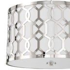 Crystorama 2266-PN Polished Nickel Libby Langdon For Crystorama Jennings 5 Light Polished Nickel Chandelier Image 7