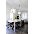 Crystorama 2266-PN Polished Nickel Libby Langdon For Crystorama Jennings 5 Light Polished Nickel Chandelier Image 5