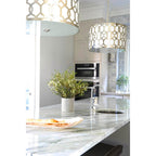 Crystorama 2266-PN Polished Nickel Libby Langdon For Crystorama Jennings 5 Light Polished Nickel Chandelier Image 4