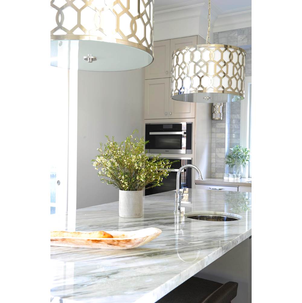 Crystorama 2266-PN Polished Nickel Libby Langdon For Crystorama Jennings 5 Light Polished Nickel Chandelier Image 4
