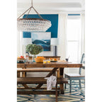 Crystorama 278-VZ Vibrant Bronze Calypso 8 Light Crystal Teardrop Vibrant Bronze Chandelier Image 4