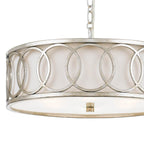 Crystorama Graham Libby Langdon For Crystorama Graham 6 Light Antique Gold Chandelier