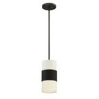 Crystorama 290-DB Dark Bronze Libby Langdon For Crystorama Grayson 1 Light Dark Bronze Pendant Image 1