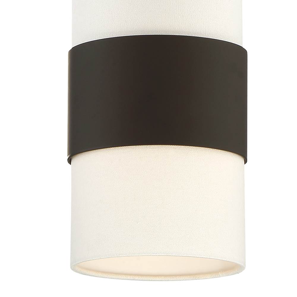 Crystorama Grayson Libby Langdon For Crystorama Grayson 1 Light Dark Bronze Pendant