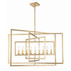 Crystorama 337-GA Antique Gold Capri 9 Light Antique Gold Chandelier Image 1